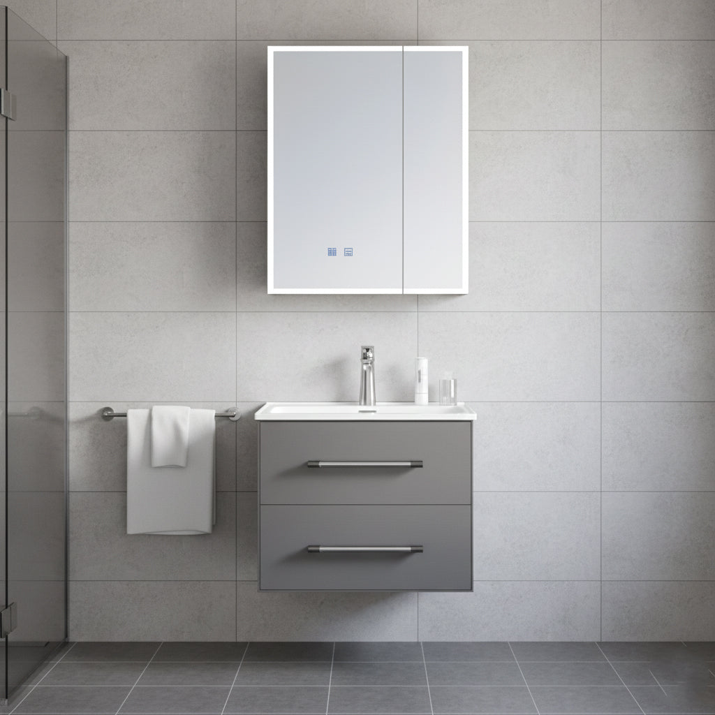 Stainless Steel Vanity Unit-BN323-60