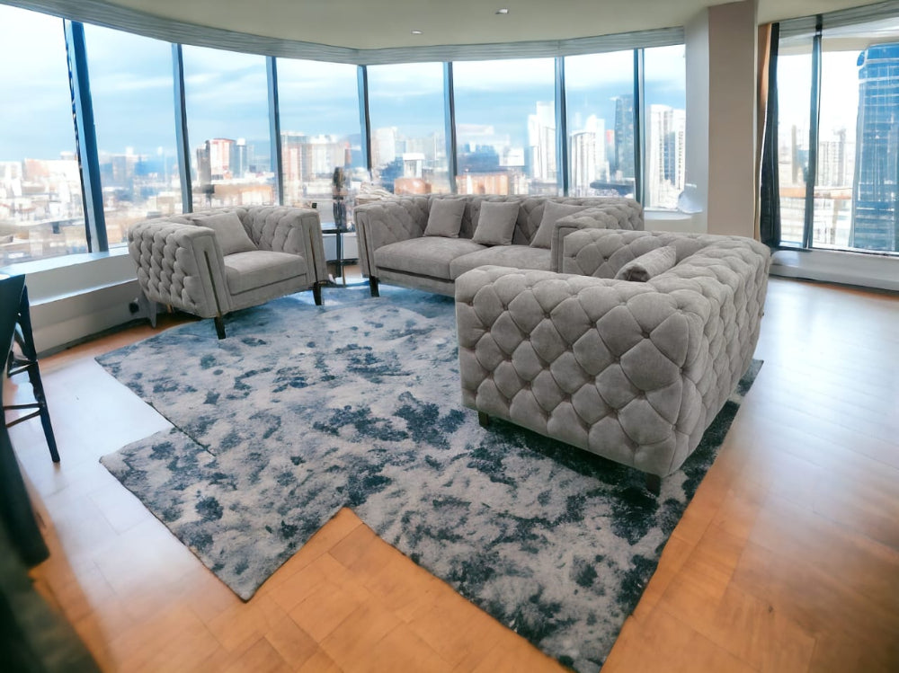 GREY PREMIUM TURKISH LUXURY SOFA