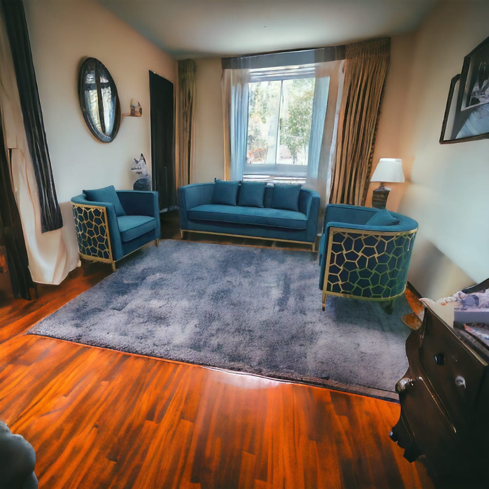 BLUE PREMIUM TURKISH LUXURY SOFA